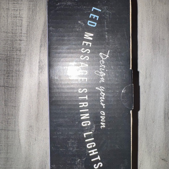 LED Message String Lights Custom Letters Numbers Decor - Picture 2 of 5